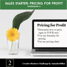 Load image into Gallery viewer, SALES STARTER: Planning, Pricing & Tech